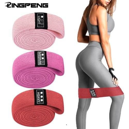 Yoga Resistance Elastic Band Suit Long Circle Slimming Beautiful Buttocks Circle Home Gym Fitness Stretching Equipment