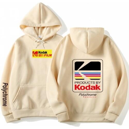 Japanese Hip Hop Winter Fleece Mens Hoody Harajuku kodak Jackets Men Women Sweatshirts Dropshipping New 2021 Hot Selling Hoodies