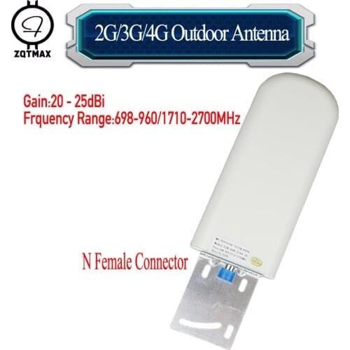 ZQTMAX Outdoor Omni Antenna 698-2700mhz for 2G 3G 4G signal booster mobile cellular amplifier LTE UMTS data repeater 1900 2600