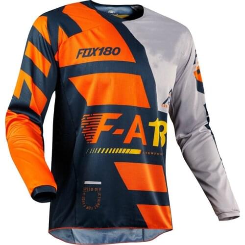 2021 Downhill Jersey Maillot Fox Maglia Mtb Enduro Cycling Jersey Men Maillot Ciclismo Hombre Verano Mtb Shirts Camiseta Fox Mtb