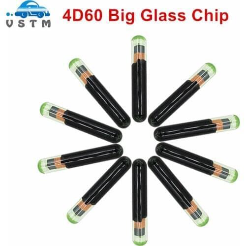 5/10/15/20PCS/LOT Aftermarket 4D60 ID60 Glass Big Transponder Chip for Ford Focus Connect Fiesta Ka Mondeo