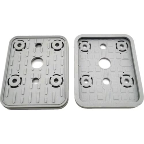 5PCS/LOT 140x115x17mm Rubber CNC Machining Center Parts Accessories CNC Vacuum Suction Cup Pad Block