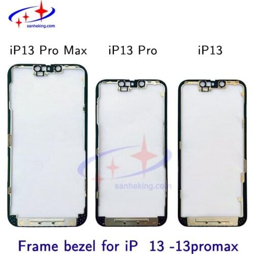 Frame wtih glue adhesive for iPhone 11 Pro Max X XS MAX 5.8/6.5inch Middle Bezel replacement glass frame lcd repair