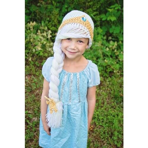 Free shipping, Handmade crochet hat , girls crochet hat , Children 's hat photo props xmas birthday gift 100% cotton