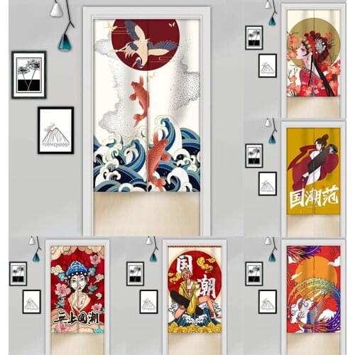 Living Room Partition Curtain Bedroom Half Panel Curtain Blackout Curtain Home Decoration Doorway Hanging Curtain