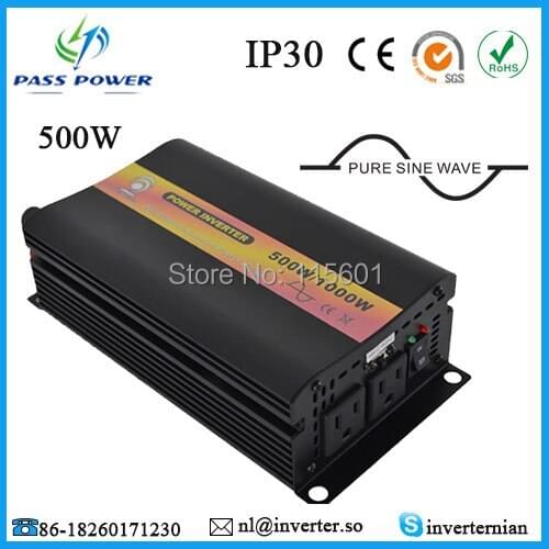 CE ROHS Approved Free Shipping12V 24V 48V to 110V 220V 230V 240V 50Hz 60Hz Pure Sine Wave DC-AC Inverter