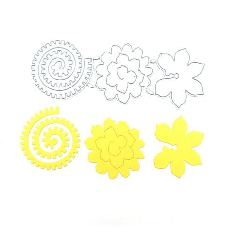 Julyarts 3PCS/SET Die Scrapbooking Nouveau Cutting Dies For DIY Craft Scrapbooking Cards Decorative 2021