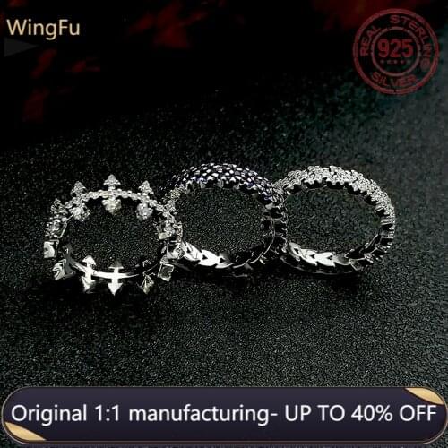 925 sterling silver wheat ear shape inlaid zircon fashion ring luxury brand Monaco womens jewelry