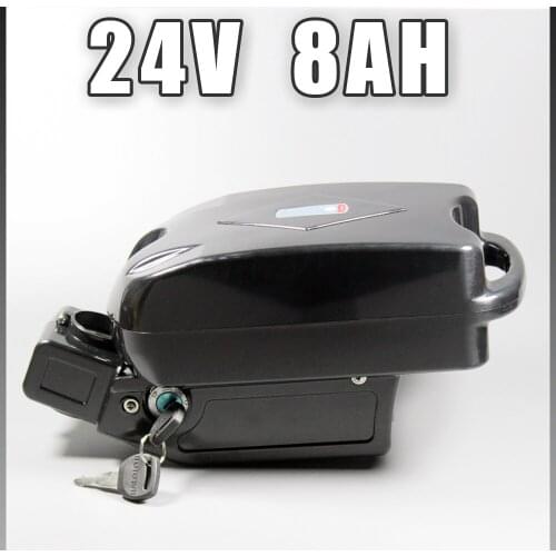24v 8ah Electric Bicycle battery 24v Li-ion battery FOR 350W E-bike fro g case ebike battery