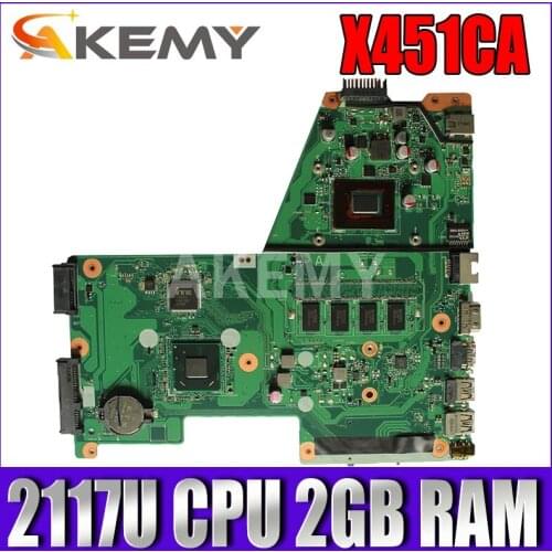 For ASUS X451C X451CA F451 F451C MOTHERBOARD 2117U 2GB RAM HM70 DDR3 GMA HD 3000 tested