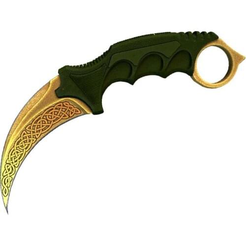 Personality Car Stickers for CS GO Karambit Knife Auto Laptop Suitable for Any Flat and Smooth Clean Surface Decor 13cm