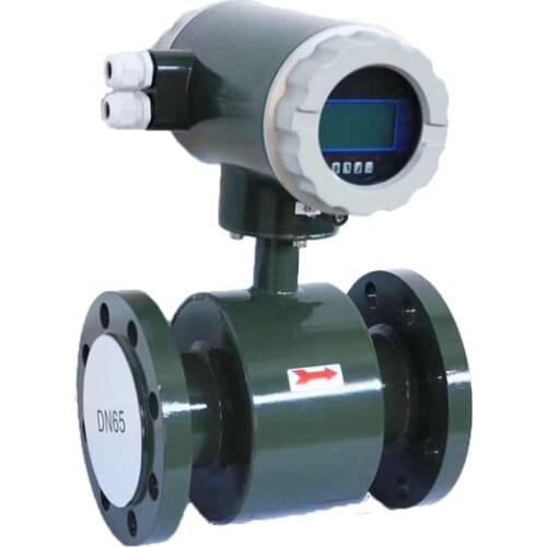 Low Cost RS485 Electromagnetic Flow Meter Sensor Magnetic Flowmeter For Water