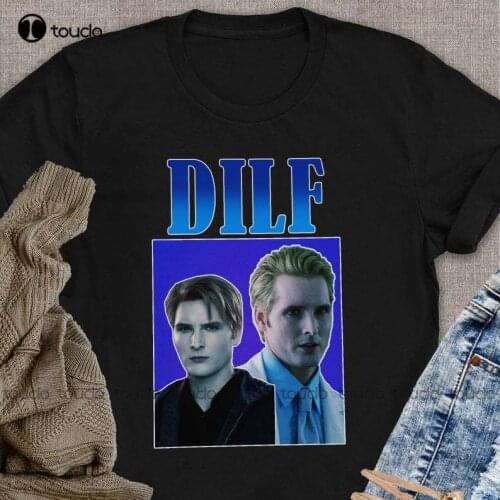 New Carlisle Cullen Shirt The Original Dilf Tee Twilight Saga Fan Made Shirt Tee Shirt