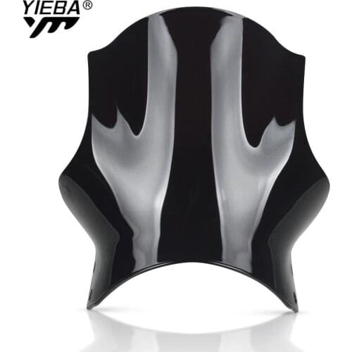 Dazzling blue Black crysta Motorcycle ABS windshield Windscreen For Honda CB400 CB600 CB750 CB900 CB919 CB250 Hornet All Years