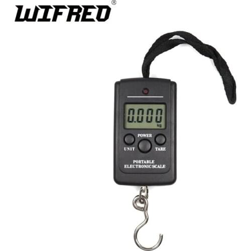 Wifreo 40KG Portable Electronic Fish Scale Carp Fishing Weight Hook Scale Pocket Digital Fishing Tools
