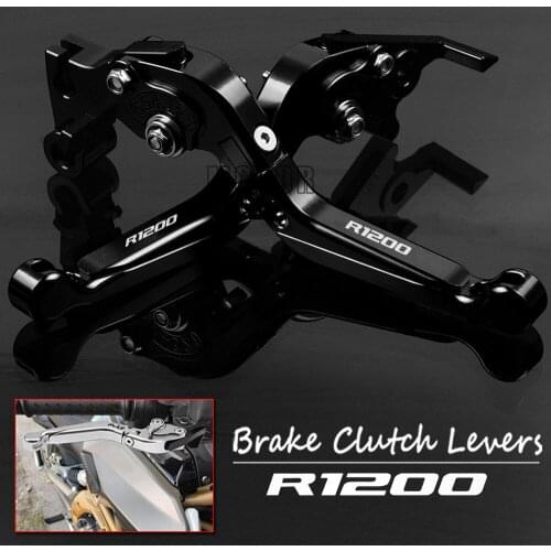 Motorcycle CNC Adjustable Folding Brake Clutch Levers For BMW R1200GS R1200GS ADVENTURE R1200R R1200RT R1200SE R1200S R1200ST