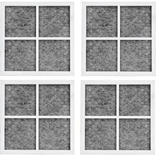 4Pcs Replacement Air Filter for LG LT120F Kenmore ELITE 469918 Refrigerator Adq73214402, Adq73214404