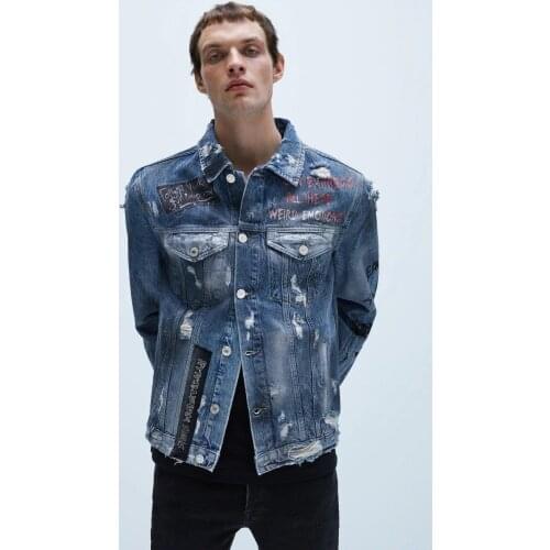 Mens Denim Jackets Street F. China