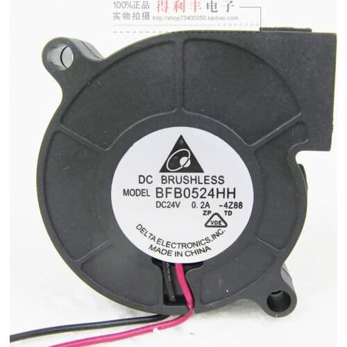3D Printer Blower Fan BFB0524HH 5CM 50MM 5*5*1.5CM 50*50*15MM 5015 24V 0.24A turbo centrifugal blower fan drive