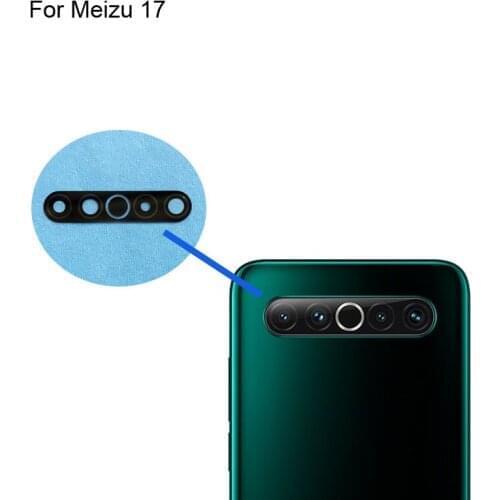 For Meizu 17 Replacement Back Rear Camera Lens Glass For Mei zu 17 M081Q Glass lens Parts Meizu17