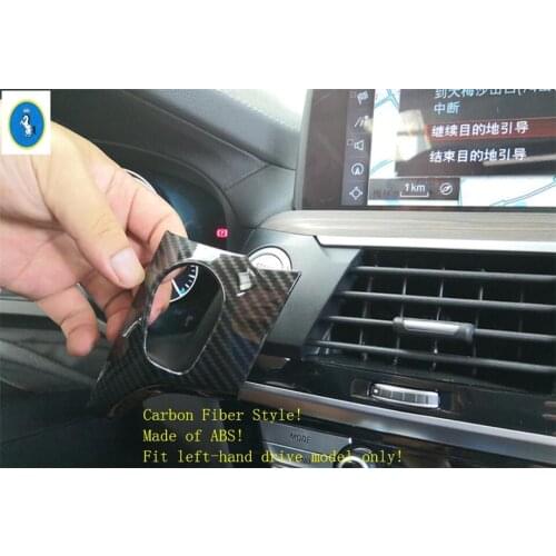 Auto Accessory Engine Start Stop Ring Keyless Start System Button Cover Trim Fit For BMW X3 G01 2018 2019 2020 2021