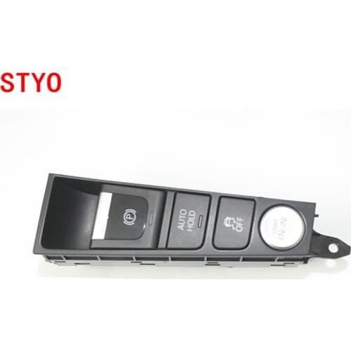 STYO Car Hand brake button auto holder ESP Engine start/stop switch FOR VW Passat B7 Passat CC 3AD927137