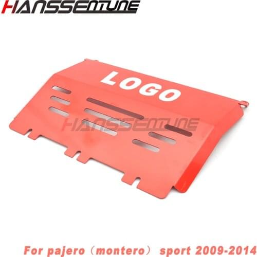 HANSSENTUNE Engine base plate car Front bottom cover plate fit for Montero sport /Pajero Sport 2009-2014
