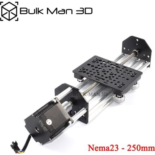 NEMA23 ACME Lead Screw Linear Actuator with Nema23 Stepper Motor,DIY CNC Sliding Table Lead Screw Travel - 250mm