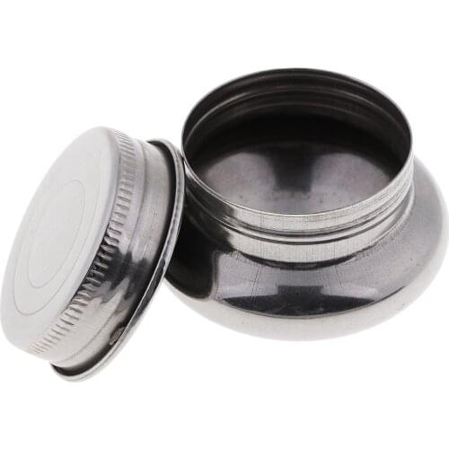 Artists Mini Metal Single Dipper Palette Clip Container Oil Cup Painting Palette Cup With Lid