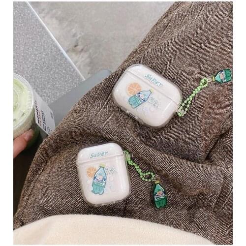 Creative Personality Bear Case for AirPods 1 2 Protective Sleeve for AirPods Pro Wireless Bluetooth Headset Silicone Soft Shell