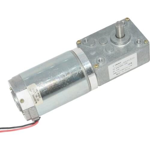 40GZ868 DC metal gearbox, worm gear motor, 12V 24V