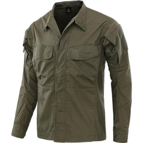 New Arrival Mens Shirt Military Breathable Shirt Men Tactical Tops Hiking Clothing Camouflage Outdoor Long Sleeve Tops Shirts
