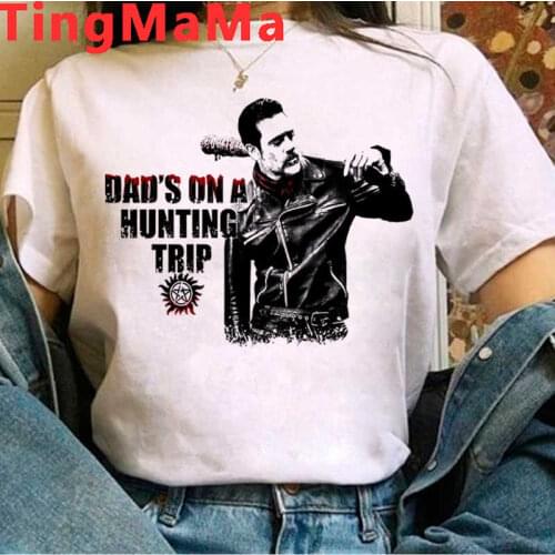 The Walking Dead Negan top tees male streetwear harajuku harajuku kawaii 2021 vintage t-shirt