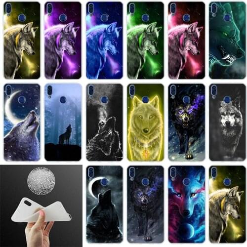 Soft Silicone Cover Phone Case For Huawei Honor 30 20 10 9 Lite 8 9a 8a 7a Pro 8x 9x 10i 30s Classic Cool Wolf Hipster Print