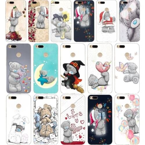 270SD Tatty Teddy Soft Silicone Tpu Cover phone Case for xiaomi redmi 6 Pro 6A note 5 6 Pro mi 8 lite