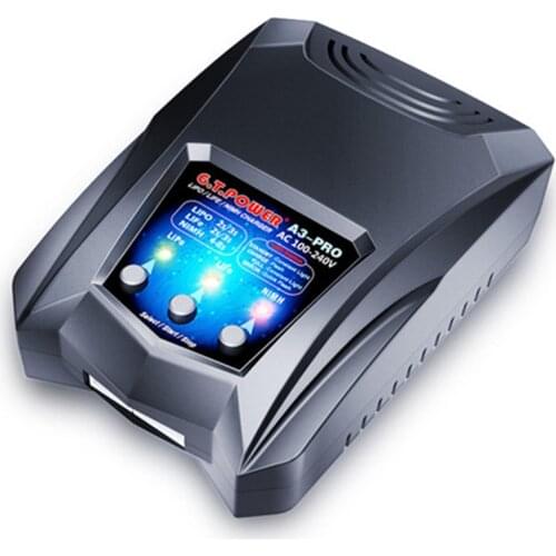 New GTP A3 PRO Battery Charger AC 110-240V 50/60Hz 16W 2A Power Supply No Adapter RC Car Drone 2-3S Li-Po Li-Fe 4-8S NiMH NiCd