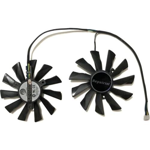 PLD10010S12HH 95MM 4Pin 12V 0.4A Video Cooler Fan For Graphics Card MSI R9 290X 280X 270X 260X Cooling System As Replacement