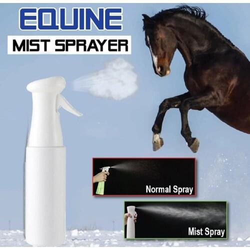 Equine Sprinkler Sprayer Hairdressing Fine Mist Water Spray Bottle Hair Salon Tool Continuous Spraying 8.5/12.2 Oz UD88