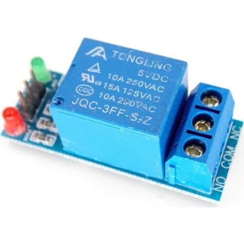 5V Relay Module 1 Channel Low level SCM Household Appliance Control