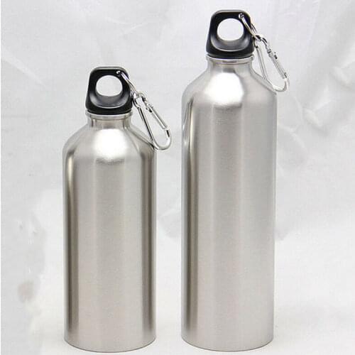 500ML 750ML Stainless Steel Sports Water Bottles + Leak Proof Cap Gym Canteen Tumbler Water Bottle With Lid 25oz