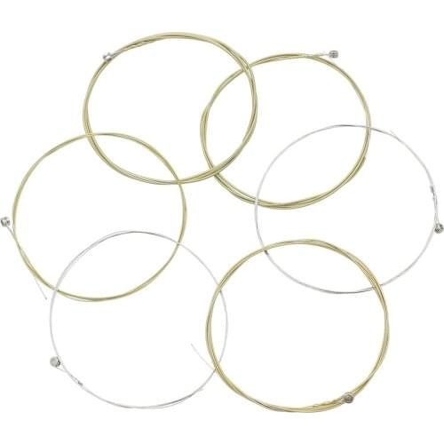 Stainless Steel Strings 1st-6th(.010-.047) 6pcs Acoustic Guitar Strings A101