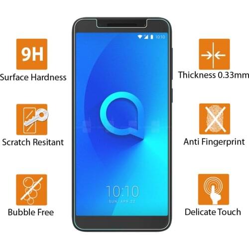 Tempered Glass Protective Film For Alcatel 1X 5059D 3 5052D 5 5086D 7 6062W 3X 5080Y 3V 5099D 3C 5026D Screen Protector