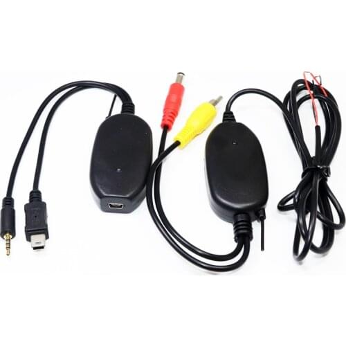 2.4Ghz Wireless 2.5MM GPS Video Transmitter Receiver for Rear View parking Camera For Portable GPS