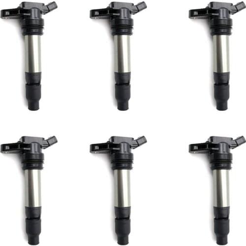 6Pcs Ignition Coils for Volvo Land Rover LR2 - S60 S80 V70 XC60 XC70 -L6-3.0L 3.2L LR002954 30684245 306842450