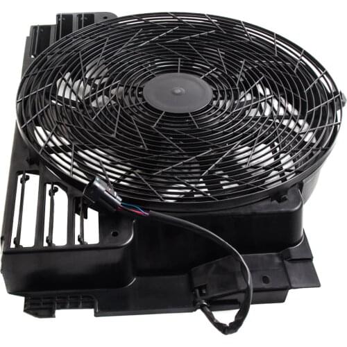 A/C Radiator Condenser Cooling Fan for BMW X 5 E 53 Off-road Vehicle 4.4 M 62 210 (286) Petrol 05.2000 - 09.2003