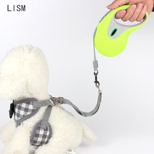 3M/5M Pet Retractable Leash Automatic Flexible Dog Leash Belt For Small Medium Dogs Cat Harness Pet Walk Traction Products