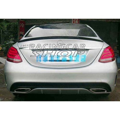 Home / For MERCEDES BENZ / W205 / Rear Trunk Spoiler For Mercedes Benz W205 C-Class C200 C260 C300 C400 2014UP M034F