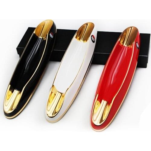 Fine Porcelain 1 Slot Cigar Cigarette Ashtray Holder Home Outdoor Tobacco Smoking Tool Accessories W/Gift Box For COHIBA