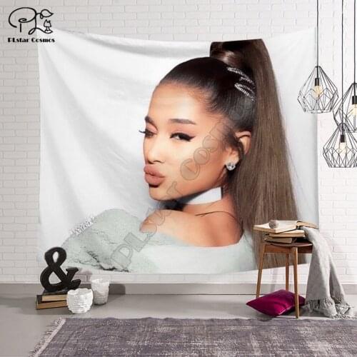 PLstar Cosmos Tapestry Ariana Grand 3D Printing Tapestrying Rectangular Home Decor Wall Hanging style-1