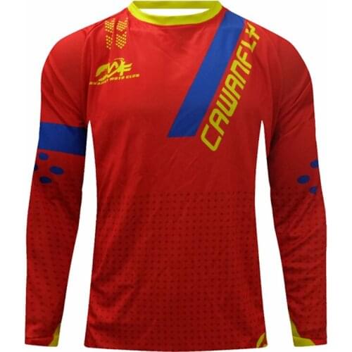 Men Cycling Downhill Jersey Quick Dry Long Sleeve MTB Shirts Mountain Bicycle Wear Maillot Ciclismo Clothing